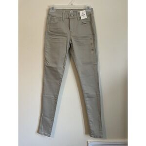 NEW SO Brand Low Rise Jeggins Beige Skinny Women's /Juniors Size 5‎ Wheat Bagel